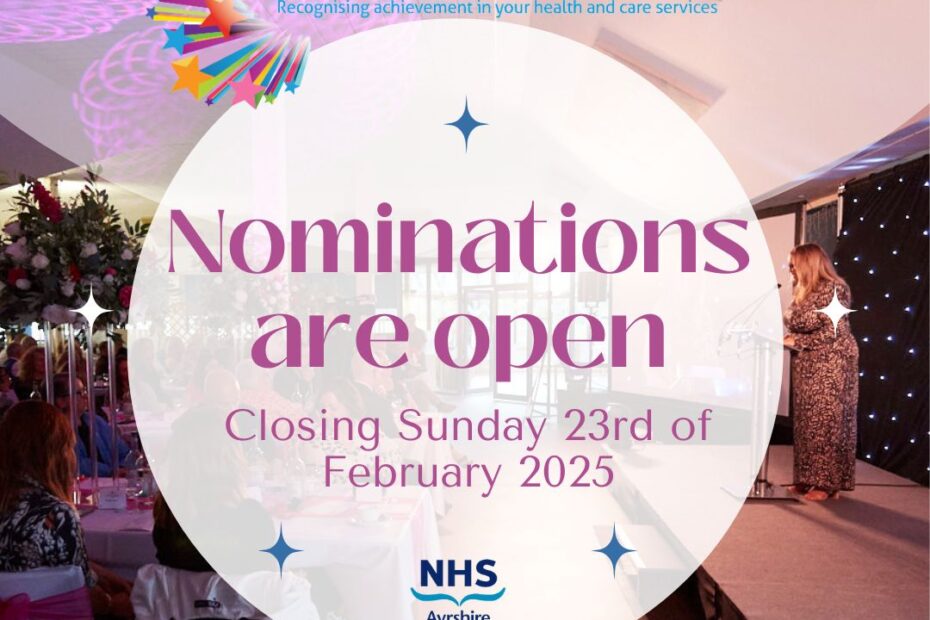 Nominations are open for Ayrshire Achieves 2025